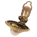 CHANEL Earring metal Gold Tone CC Auth bs37624-6