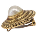 CHANEL Earring metal Gold Tone CC Auth bs37624-7
