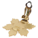 CHANEL Earring metal Gold Tone CC Auth bs37625-5