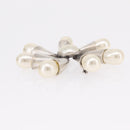 CHANEL Brooch metal Silver CC Auth bs37630V-7