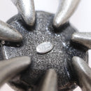CHANEL Brooch metal Silver CC Auth bs37630V-11
