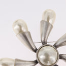 CHANEL Brooch metal Silver CC Auth bs37630V-4