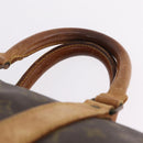 LOUIS VUITTON Monogram Keepall 55 Boston Bag M41424 LV Auth bs37633-9