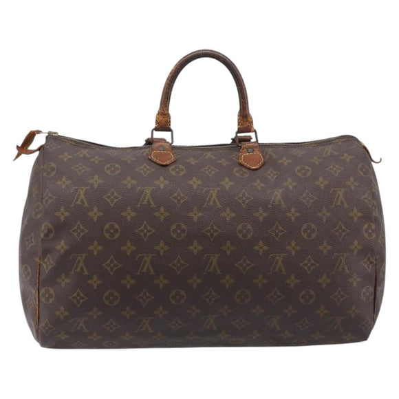 LOUIS VUITTON Monogram Speedy 40 Hand Bag M41522 LV Auth bs37634