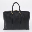LOUIS VUITTON epi monogram Porte Documents Voyage Bag 2 Set Black Auth bs37635-9