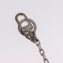 LOUIS VUITTON Bag Charm Belt metal 4 Set White Silver LV Auth bs37642-12