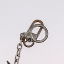 LOUIS VUITTON Bag Charm Belt metal 4 Set White Silver LV Auth bs37642-16
