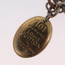 LOUIS VUITTON Bag Charm Belt metal 4 Set White Silver LV Auth bs37642-21