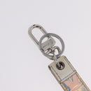 LOUIS VUITTON Bag Charm Belt metal 4 Set White Silver LV Auth bs37642-25