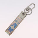 LOUIS VUITTON Bag Charm Belt metal 4 Set White Silver LV Auth bs37642-26