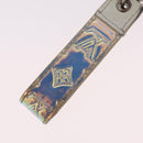 LOUIS VUITTON Bag Charm Belt metal 4 Set White Silver LV Auth bs37642-27