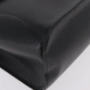 Christian Dior Hand Bag Leather Black Gold Auth bs37643-8