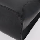 Christian Dior Hand Bag Leather Black Gold Auth bs37643-15
