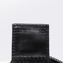 FENDI Mamma Baguette Shoulder Bag Cotton Jersey Black Silver Auth bs37644-23