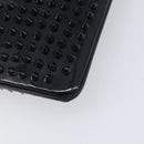 Christian Louboutin Shoulder Bag Patent leather Black Silver Auth bs37646-14