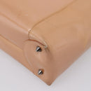 Christian Dior Maris Pearl Hand Bag Patent leather Pink Silver Auth bs37647-15