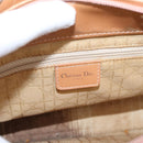 Christian Dior Maris Pearl Hand Bag Patent leather Pink Silver Auth bs37647-18