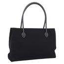 Miu Miu Tote Bag Canvas Black Auth bs37651-1