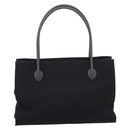 Miu Miu Tote Bag Canvas Black Auth bs37651-2