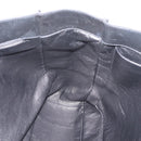 CHANEL Matelasse Tote Bag Lamb Skin Black Silver CC Auth bs37653-19