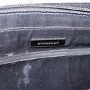 BURBERRY Nova Check Tote Bag Canvas Beige Silver Auth bs37660-16