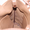 BURBERRY Nova Check Tote Bag Canvas Beige Gold Auth bs37661-20