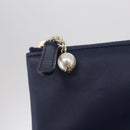 CHANEL Matelasse Clutch Bag Lamb Skin Black Gold CC Auth bs37664-12
