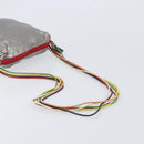 LOEWE Shoulder Bag Leather Silver Auth bs37665-11