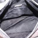 LOEWE Shoulder Bag Canvas Gray Silver Auth bs37666A-11