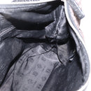 LOEWE Shoulder Bag Canvas Gray Silver Auth bs37666A-19