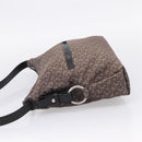 LOEWE Shoulder Bag Canvas Gray Silver Auth bs37666A-3