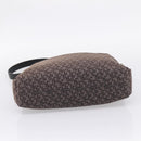 LOEWE Shoulder Bag Canvas Gray Silver Auth bs37666A-5