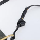Chloe Hudson Shoulder Bag Leather Black Gold Auth bs37667A-9