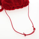 Bottega Veneta Shoulder Bag Fabric Leather Red Auth bs37678V-7