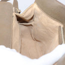 GUCCI GG Supreme Web Sherry Line Bag PVC Beige Gold 116 02 076 Auth bs37680-19