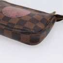 LOUIS VUITTON Damier Ebene T&B Mini Pochette Accessoires N58011 LV Auth bs37681-10