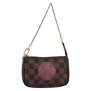 LOUIS VUITTON Damier Ebene T&B Mini Pochette Accessoires N58011 LV Auth bs37681-2