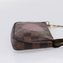 LOUIS VUITTON Damier Ebene T&B Mini Pochette Accessoires N58011 LV Auth bs37681-5