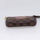 LOUIS VUITTON Damier Ebene T&B Mini Pochette Accessoires N58011 LV Auth bs37681-9