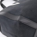 Valentino Tote Bag Canvas Black Silver Auth bs37683-15