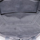Valentino Tote Bag Canvas Black Silver Auth bs37683-12