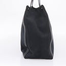 Valentino Tote Bag Canvas Black Silver Auth bs37683-3