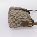 GUCCI GG Supreme Web Sherry Line Bag PVC Beige Gold 89 02 032 Auth bs37687-4