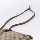 GUCCI GG Supreme Web Sherry Line Bag PVC Beige Gold 89 02 032 Auth bs37687-8