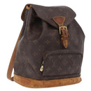 LOUIS VUITTON Monogram Montsouris MM Backpack M51136 LV Auth bs37688-1