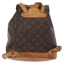 LOUIS VUITTON Monogram Montsouris MM Backpack M51136 LV Auth bs37688-3