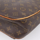 LOUIS VUITTON Monogram Hudson GM Shoulder Bag M40045 LV Auth bs37699-16