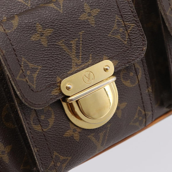 LOUIS VUITTON Monogram Hudson GM Shoulder Bag M40045 LV Auth bs37699