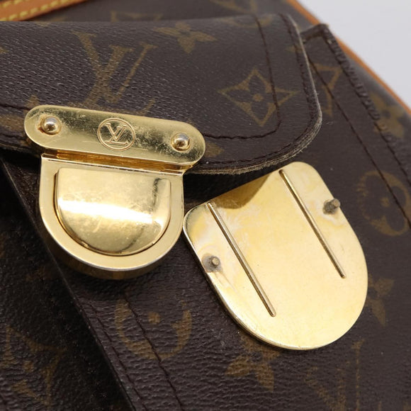 LOUIS VUITTON Monogram Hudson GM Shoulder Bag M40045 LV Auth bs37699