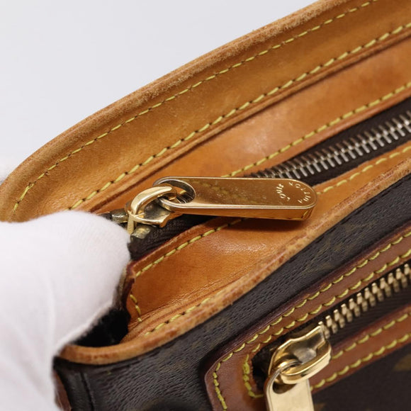 LOUIS VUITTON Monogram Hudson GM Shoulder Bag M40045 LV Auth bs37699